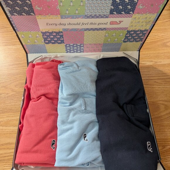 Three Classic Men's Vineyard Vines Polo Shirts - Size Small - Picture 1 of 6